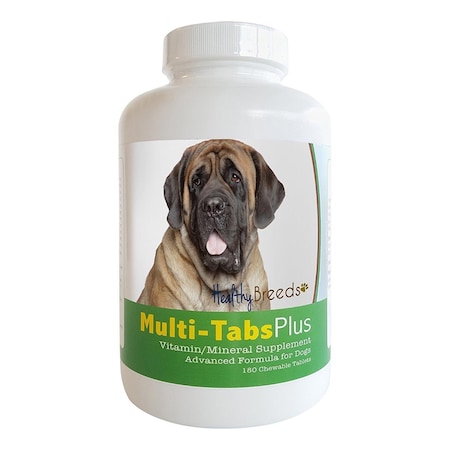 Healthy Breeds Mastiff Multi-Tabs Plus Chewable Tablets, 180 Count HE125933